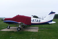 G-ATAS @ EGSL - based aircraft - by Chris Hall