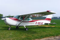 G-SEVE @ EGSL - based aircraft - by Chris Hall