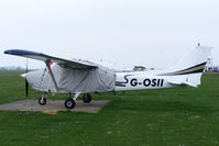 G-OSII @ EGSL - based aircraft - by Chris Hall