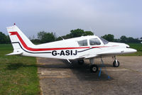 G-ASIJ @ EGSL - MK Aero Support Ltd - by Chris Hall