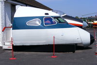 G-AWZI @ EGLF - at the Farnborough Air Sciences Trust museum - by Chris Hall