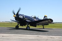 N713JT @ LAL - F4U-4 - by Florida Metal