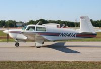 N1141A @ LAL - Mooney M20J