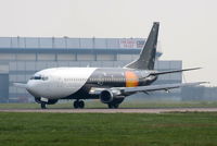 G-POWC @ EGSS - Titan Airways - by Chris Hall