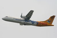 G-BWDB @ EGSS - Aurigny Air Services - by Chris Hall