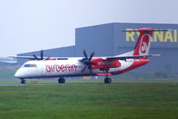 D-ABQH @ EGSS - Air Berlin - by Chris Hall