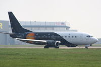 G-POWC @ EGSS - Titan Airways - by Chris Hall