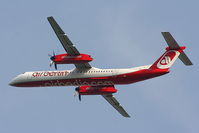 D-ABQH @ EGSS - Air Berlin - by Chris Hall