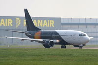 G-POWC @ EGSS - Titan Airways - by Chris Hall