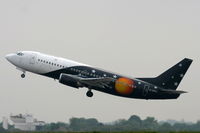 G-ZAPZ @ EGSS - Titan Airways - by Chris Hall