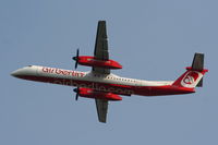 D-ABQH @ EGSS - Air Berlin - by Chris Hall