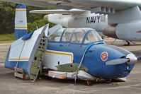 N9980Q @ NPA - 1957 Beech T-34B, c/n: BG-377 ex 144070 in open storage at Pensacola Naval Museum - by Terry Fletcher