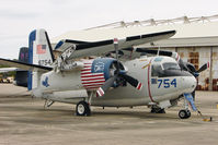 136754 @ NPA - Grumman C-1A Trader, c/n: 7 in outside storage at Pensacola Naval Museum