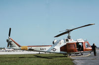 157845 @ ORL - TH-1L Iroquois of Helicopter Training Squadron HT-18 at NAS Whiting Field as seen at Herndon in November 1979. - by Peter Nicholson
