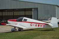 G-AWHY @ EGHR - Outside Hangar2 - by John Richardson