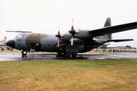 XV213 @ MHZ - Hercules C.1K of the Lyneham Transport Wing on display at the 1995 RAF Mildenhall Air Fete.  This aircraft later retired on March 30, 1996. - by Peter Nicholson