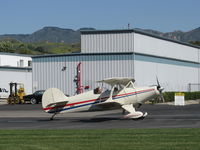 N62DP @ SZP - 1988 Glanville/Glanville STEEN SKYBOLT, Lycoming AEIO-360-B4A 180 Hp full inverted systems, takeoff roll Rwy 04 - by Doug Robertson