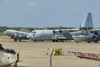 149798 @ NPA - Lockheed KC-130F Hercules, c/n: 282-3680 in outside storage at Pensacola Naval Museum