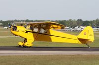 N28001 @ LAL - Piper J3C Cub