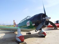 41-1414 - Vultee BT-13A Valiant (converted to represent an Aichi D3A VAL divebomber) at the March Field Air Museum, Riverside CA - by Ingo Warnecke