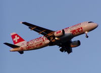 HB-IJM @ LMML - A320 HB-IJM Swissair in special colours - by raymond