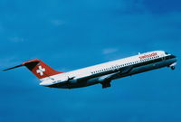 HB-IFH @ LMML - DC9 HB-IFH Swissair - by raymond