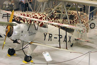 N40BJ - 1946 Bucker BU-133, c/n: 4 Coded YR-PAX at Polk Museum - by Terry Fletcher