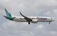 9Y-PBM @ MIA - Caribbean 737-800 - by Florida Metal