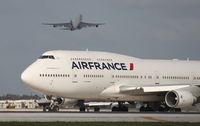F-GITJ @ MIA - Air France 747-400 - by Florida Metal