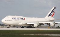 F-GITJ @ MIA - Air France 747-400 - by Florida Metal