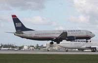 N405US @ MIA - US Airways 737-400 - by Florida Metal