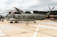 U-277 @ MHZ - S-61A Sea King of Eskradille 722 of the Royal Danish Air Force on display at the 1995 RAF Mildenhall Air Fete. - by Peter Nicholson