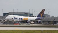 N458MC @ MIA - Atlas 747-400 - by Florida Metal