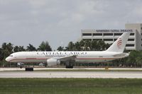 N605DL @ MIA - Capital Cargo 757