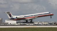 N667GB @ MIA - Eagle E145 - by Daniel Compton