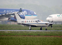 F-MABZ @ LFBT - Back tracking rwy 20 for Daher-Socata factory... - by Shunn311