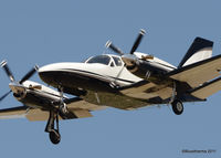 N425JT @ KAPA - On final approach to 17L
