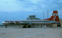 G-AZKJ @ LMML - CL44 G-AZKJ Transmeridian Air Cargo