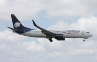 XA-ZAM @ MIA - Aeromexico 737-800 - by Florida Metal