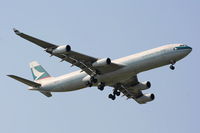 B-HXA @ EGLL - Cathay Pacific Airways - by Chris Hall