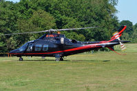 G-FRZN - Agusta A-109S Grand at Ascot Racecourse Heliport