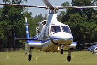 VP-BKQ - Bell 430 at Ascot Racecourse Heliport