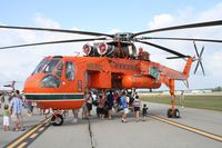 N158AC @ PTK - Skycrane