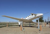 N143SC - Scaled Composites (Burt Rutan design for Beechcraft) Model 143 Triumph at the Joe Davies Heritage Airpark, Palmdale CA