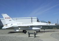 N816NA - General Dynamics F-16A Fighting Falcon outside the main gates of the Lockheed plant, Palmdale CA - by Ingo Warnecke