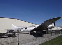 N3713G @ KCNO - Boeing B-17G Flying Fortress under restoration at the Planes of Fame Museum, Chino CA