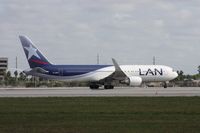 CC-CRG @ MIA - Lan Chile 767-300 - by Florida Metal
