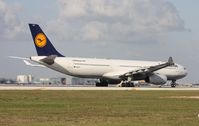D-AIKH @ MIA - Lufthansa A330 - by Florida Metal
