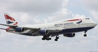 G-BNLY @ MIA - British 747-400 - by Florida Metal