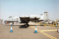 81-0952 @ EGVA - A-10A Thunderbolt of the 81st Fighter Squadron/52nd Fighter Wing based at Spangdahlem on display at the 1996 Royal Intnl Air Tattoo at RAF Fairford. - by Peter Nicholson